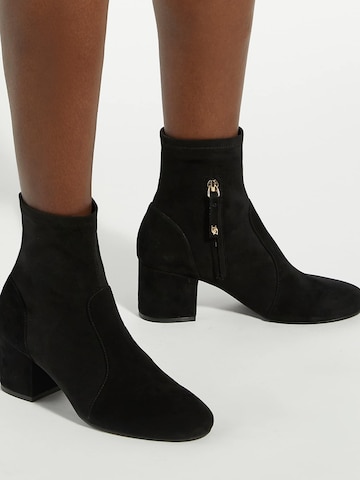 Dune LONDON Stiefelette in Schwarz: Vorderseite