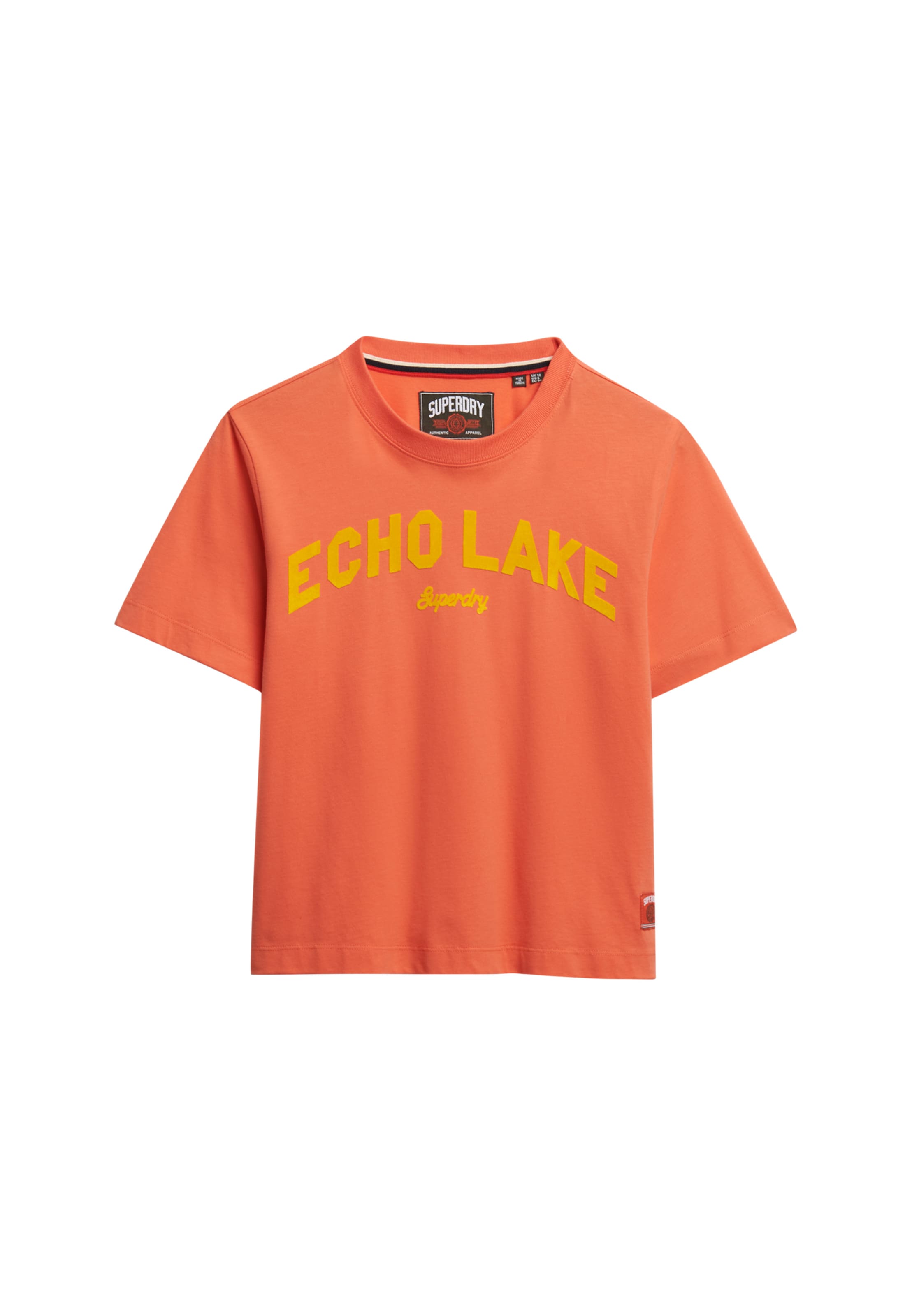 T-shirt Superdry & Co en orange : devant