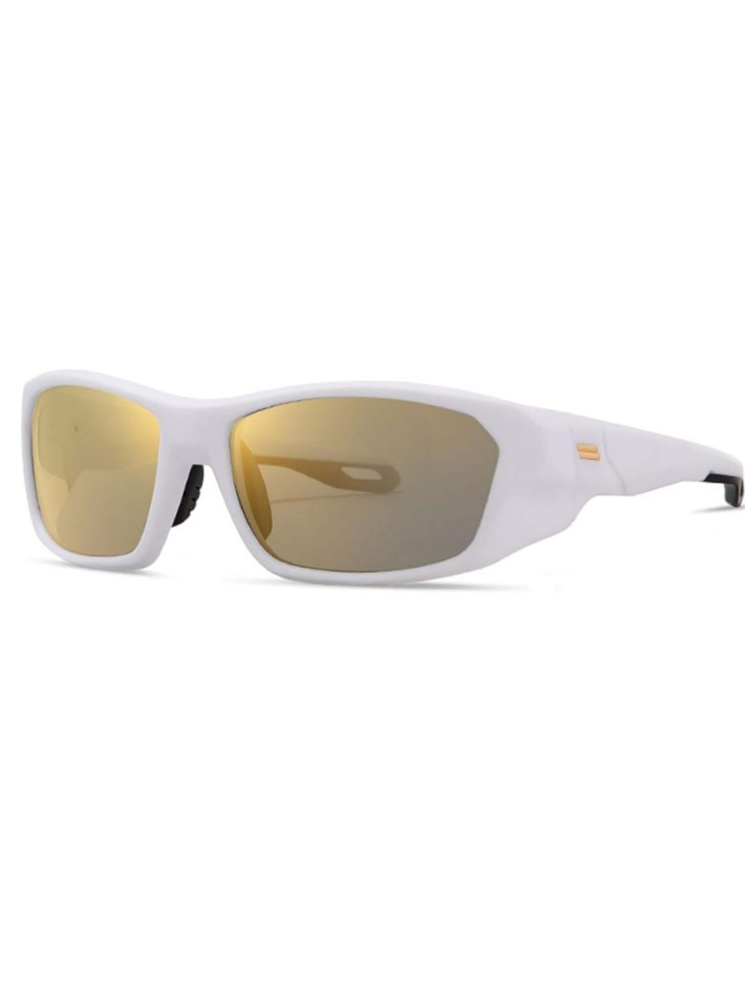 Lunettes de soleil sport 'Borned' VEYREY en or : devant