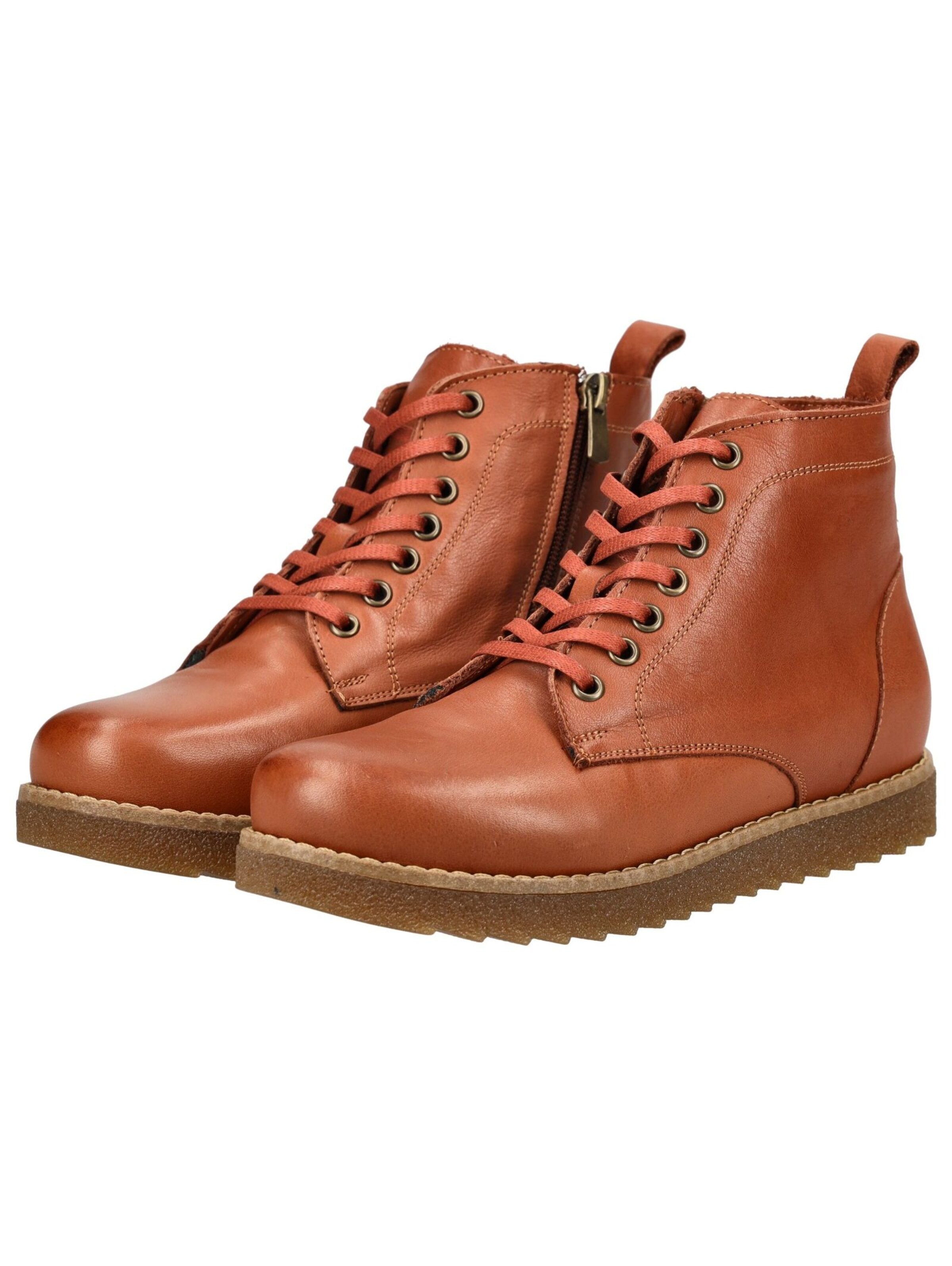 ANDREA CONTI Lace-up bootie in Brown