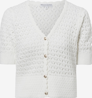 Marie Lund Strickjacke in Beige: Vorderseite