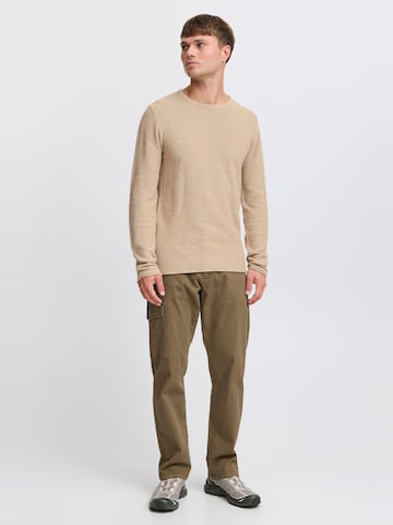 INDICODE JEANS - Pullover 'Jadas' em bege