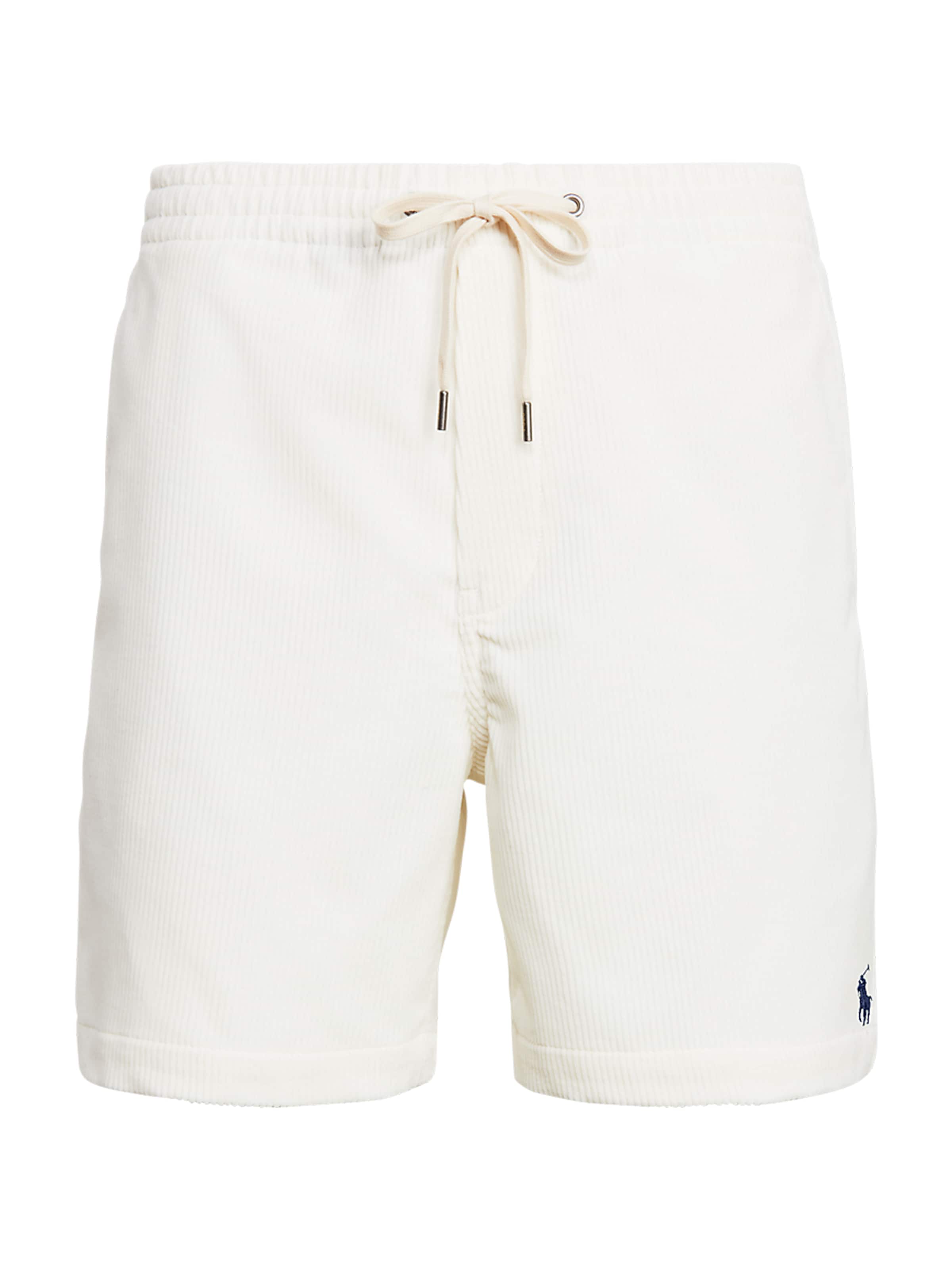 Polo Ralph Lauren Loosefit Παντελόνι σε λευκό: μπροστά