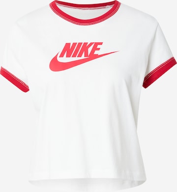 Nike Sportswear Μπλουζάκι 'RINGER' σε λευκό: μπροστά