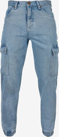 SOUTHPOLE Tapered Cargojeans in Blauw: voorkant