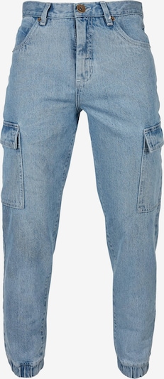 SOUTHPOLE Jeans cargo en bleu denim / blanc, Vue avec produit