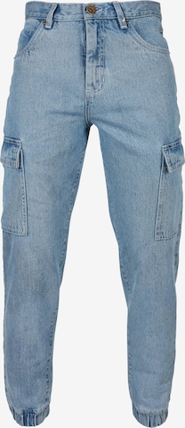 SOUTHPOLE Tapered Cargojeans in Blauw: voorkant