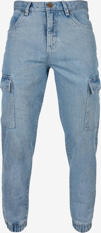 Jeans cargo SOUTHPOLE en bleu : devant