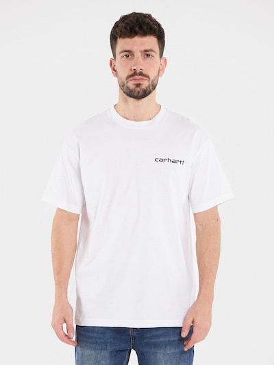 Carhartt WIP Shirt 'S/S ARCHIVE SCRIPT T-SHIRT WHITE' in S in White, Item view