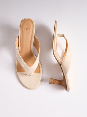 Tongs The Set en blanc