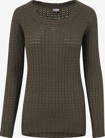 Urban Classics Sweater in Green: front