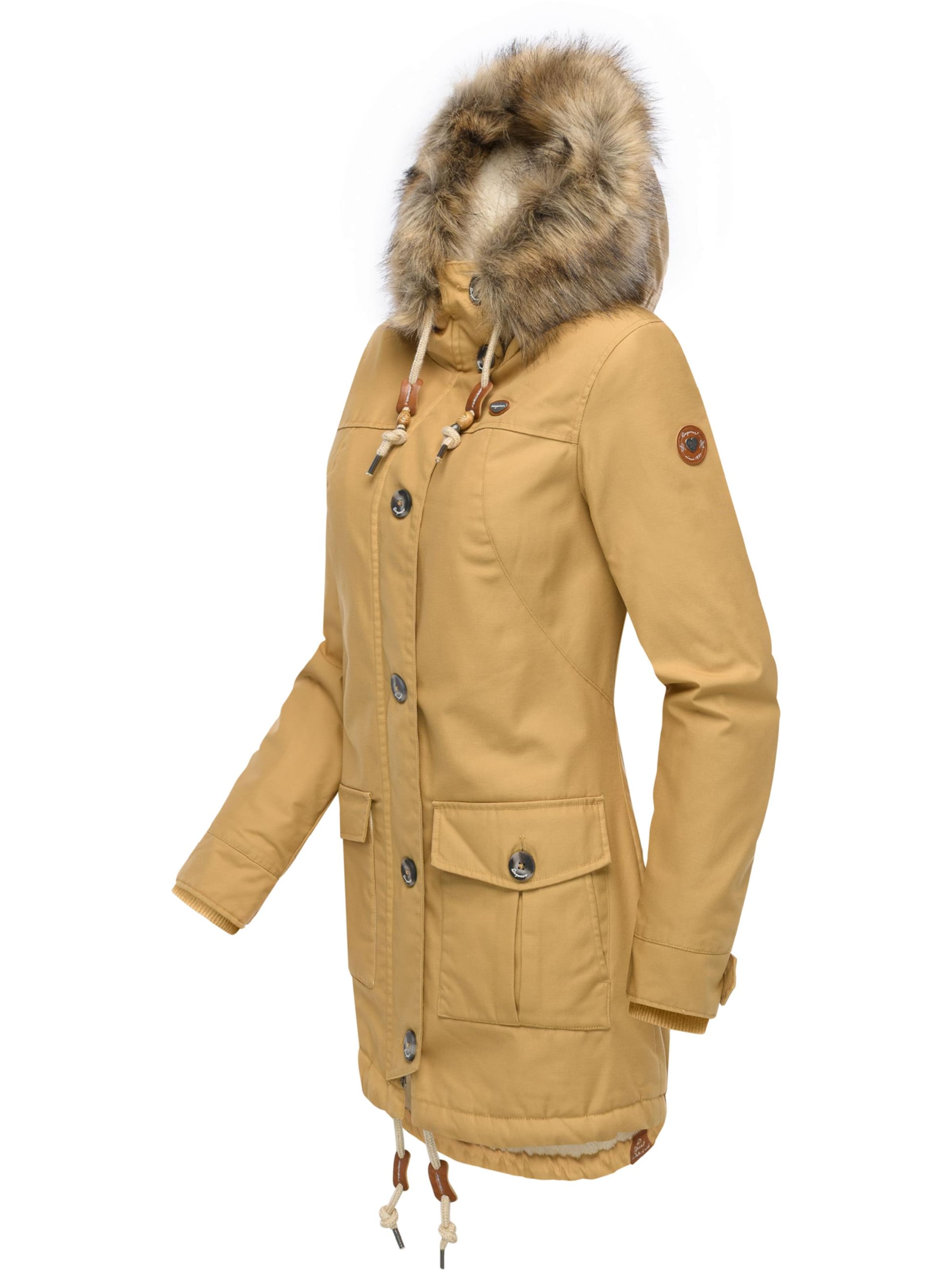 Ragwear Χειμερινό μπουφάν 'Jane' σε καφέ