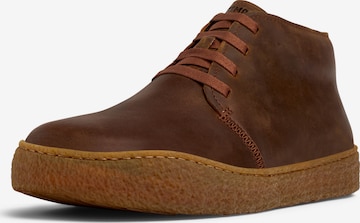 CAMPER Lace-up boot 'Peu Terreno' in Brown: front