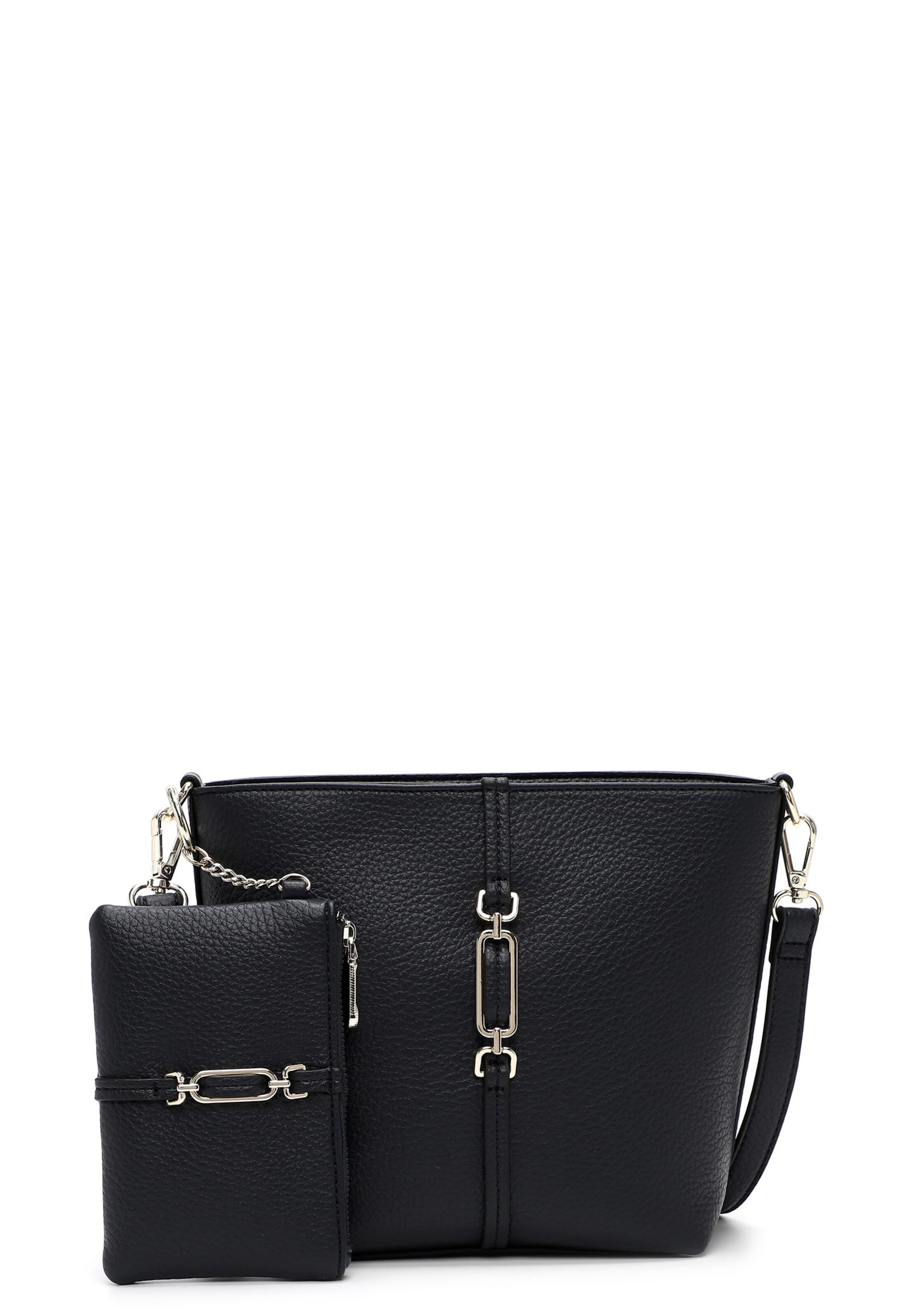 Emily & Noah Schultertasche in Blau: Vorderseite