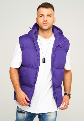 behype Vest in Purple: front