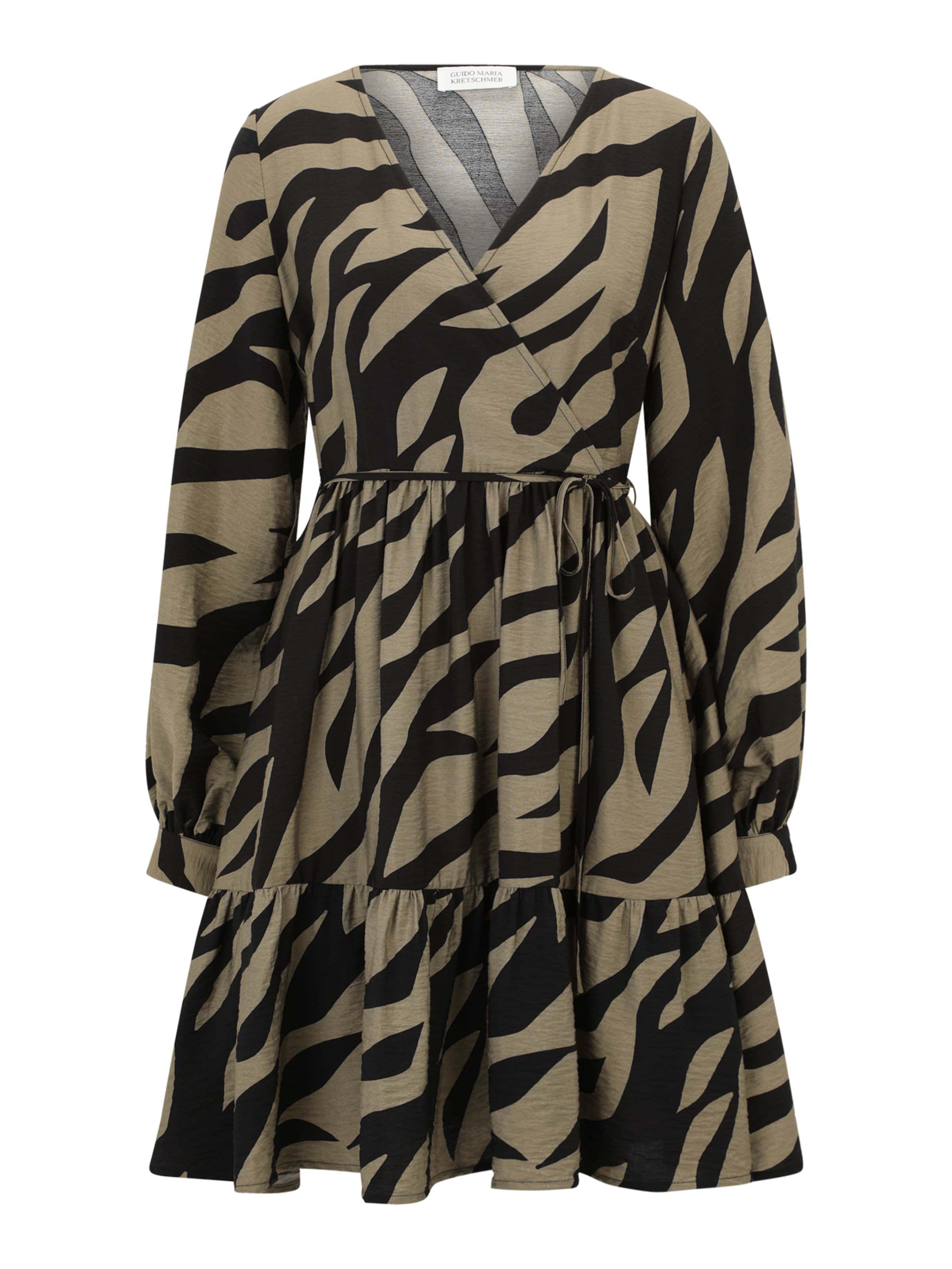 Guido Maria Kretschmer Women Vestido 'Leila' em castanho claro / preto, Vista do artigo