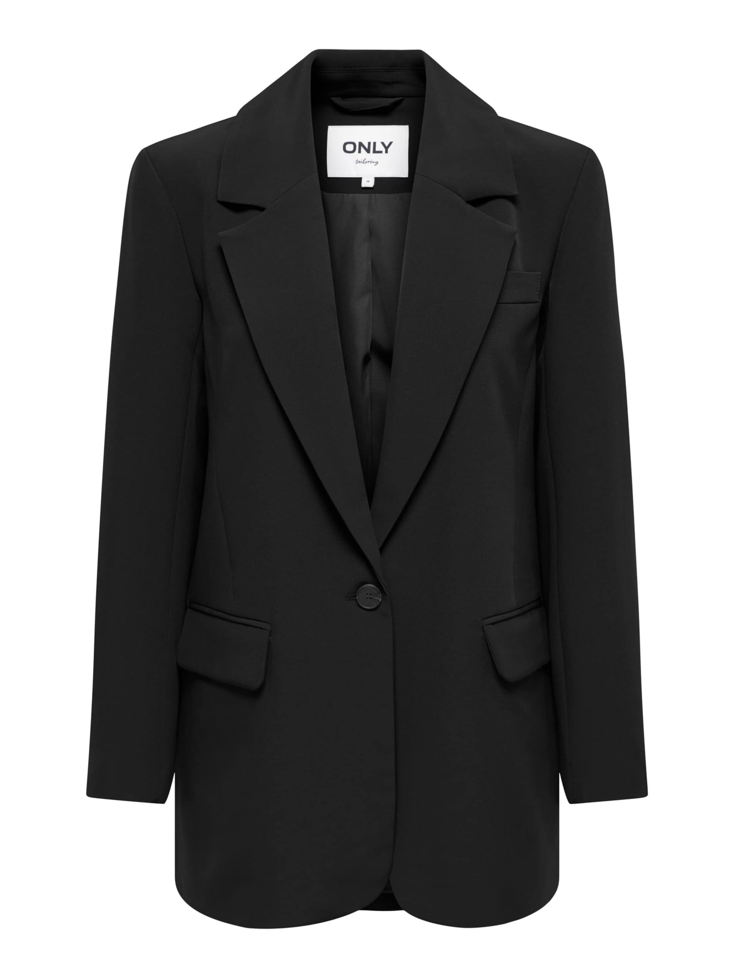 ONLY Blazers 'Lana-berry' in Zwart: voorkant