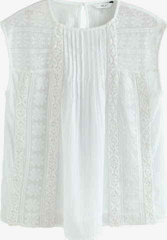 NextBluza - bijela boja: prednji dio