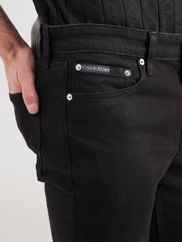 Calvin Klein Jeans Slimfit Farmer - fekete