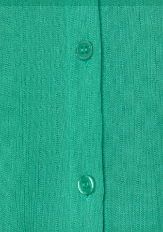 LASCANA Платье-рубашка в Зеленый