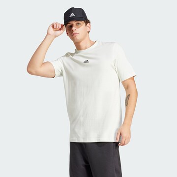 ADIDAS SPORTSWEAR Performance Shirt ' House of Tiro ' in White: front