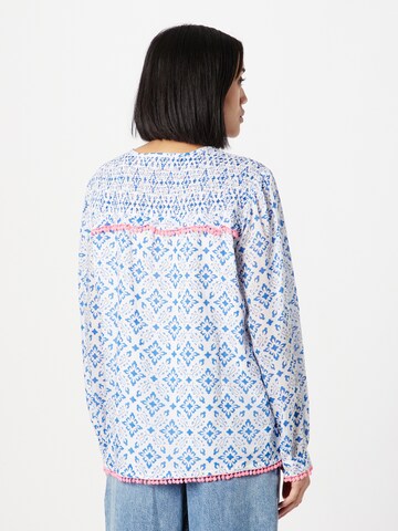 Zwillingsherz Blouse 'Layana' in Blue