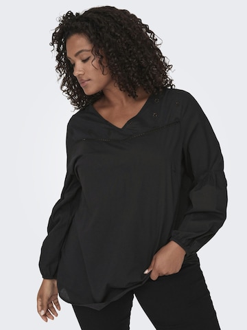 ONLY Carmakoma Bluse i sort