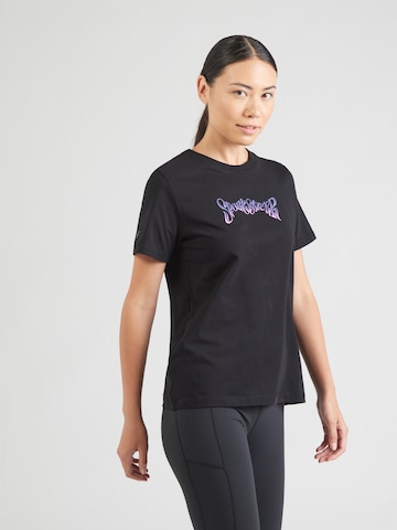 4F Performance Shirt in Black: front
