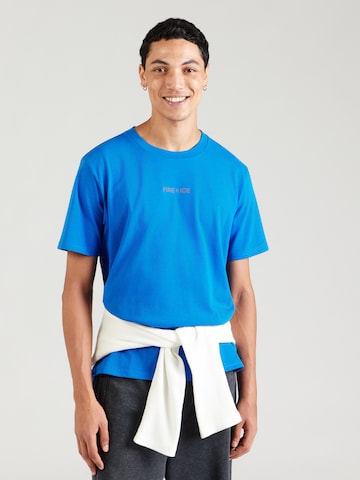 Bogner Fire + Ice T-Shirt 'MICK3' in Blau: Vorderseite