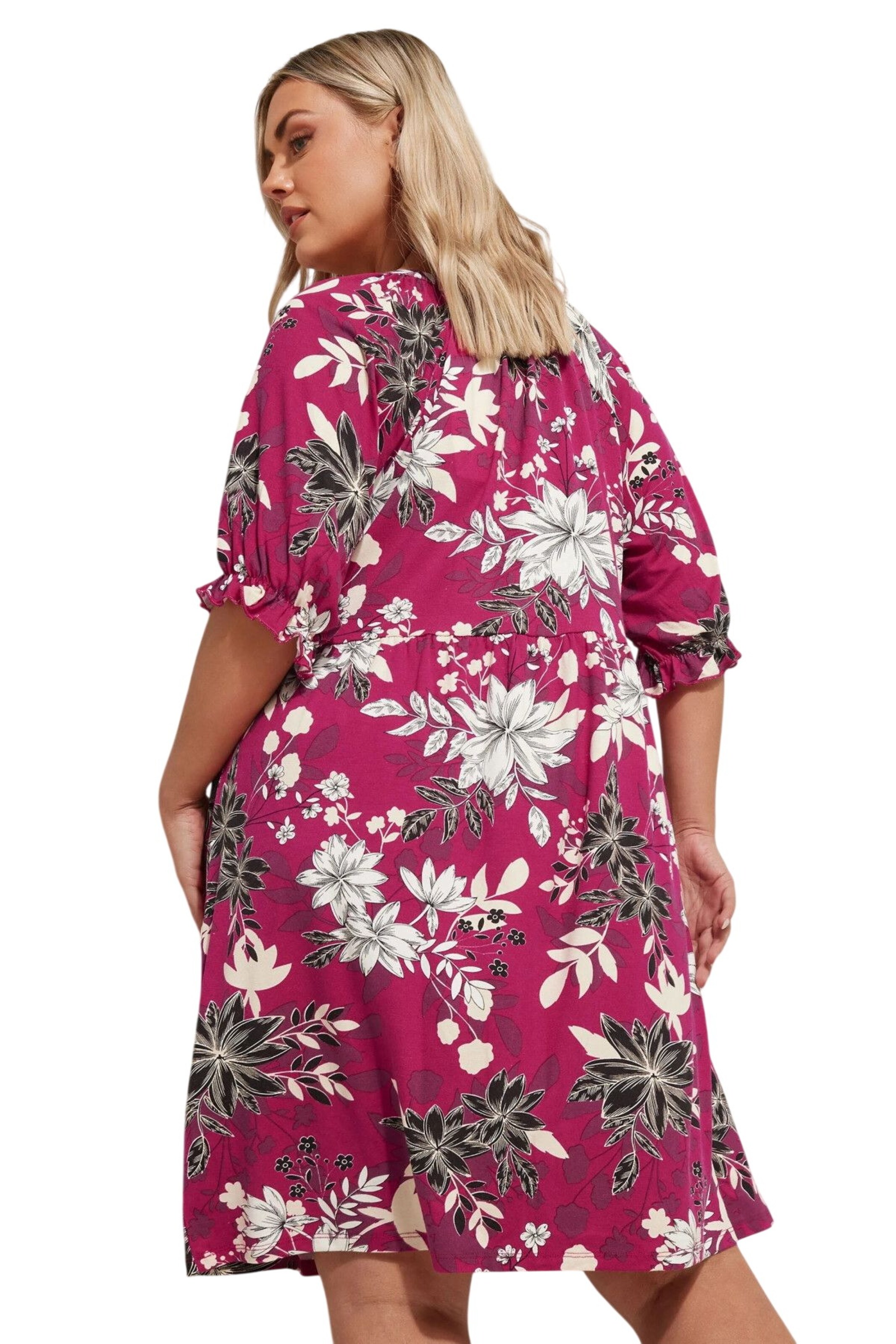 Stil Diva Jurk in Roze