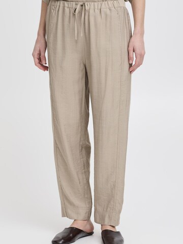 Loosefit Pantaloni ' BYJOANNIE ' di b.young in beige