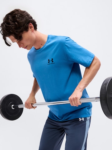 UNDER ARMOUR Funkční tričko – modrá