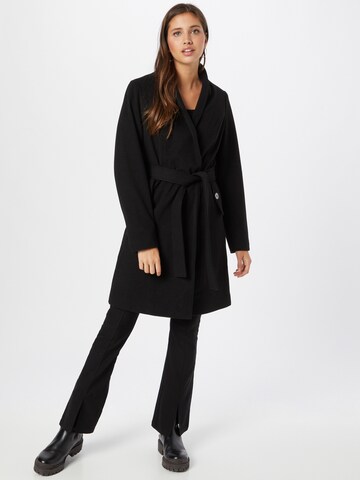 ABOUT YOU Ανοιξιάτικο και φθινοπωρινό παλτό σε μαύρο: μπροστά