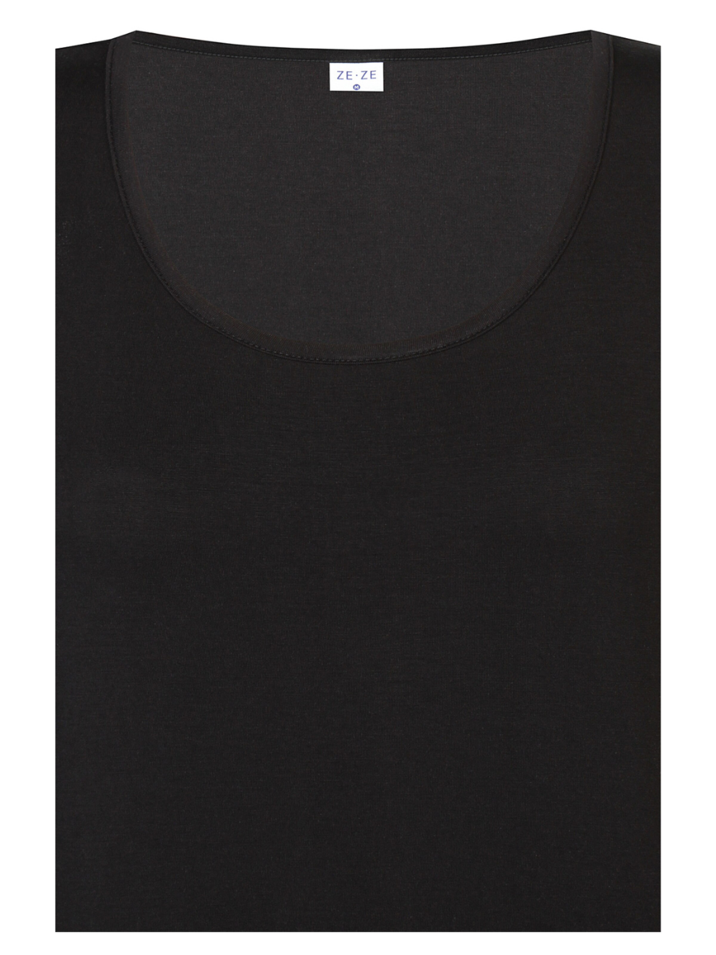 ze-ze Top 'ZE - Bella 457' in Zwart