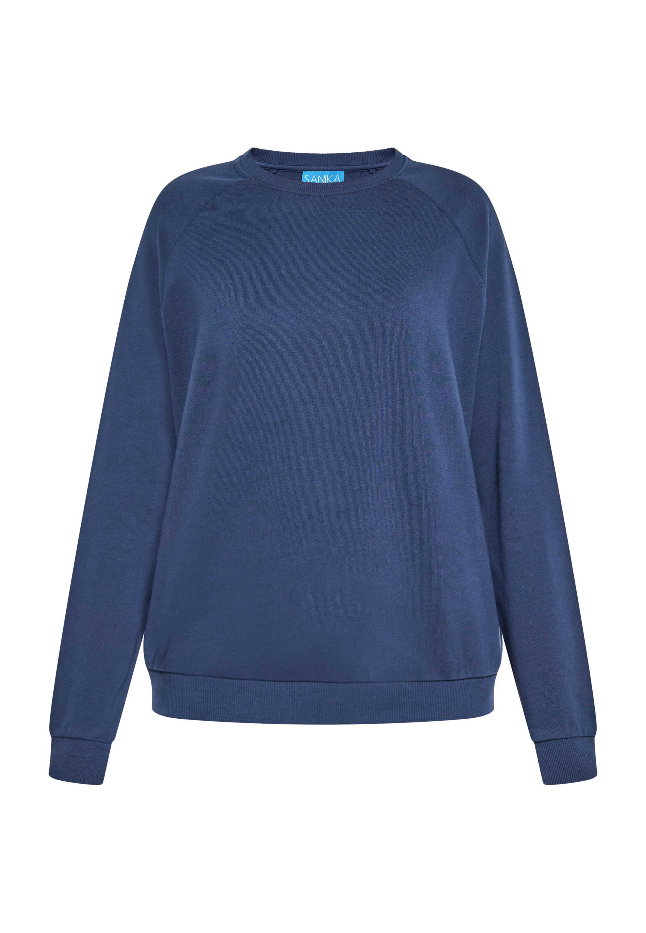 SANIKA - Sweatshirt em azul: frente