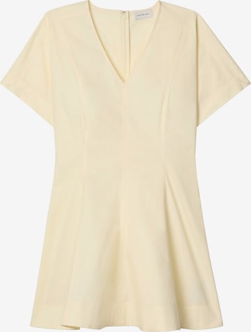 Robe Calvin Klein Jeans en beige : devant
