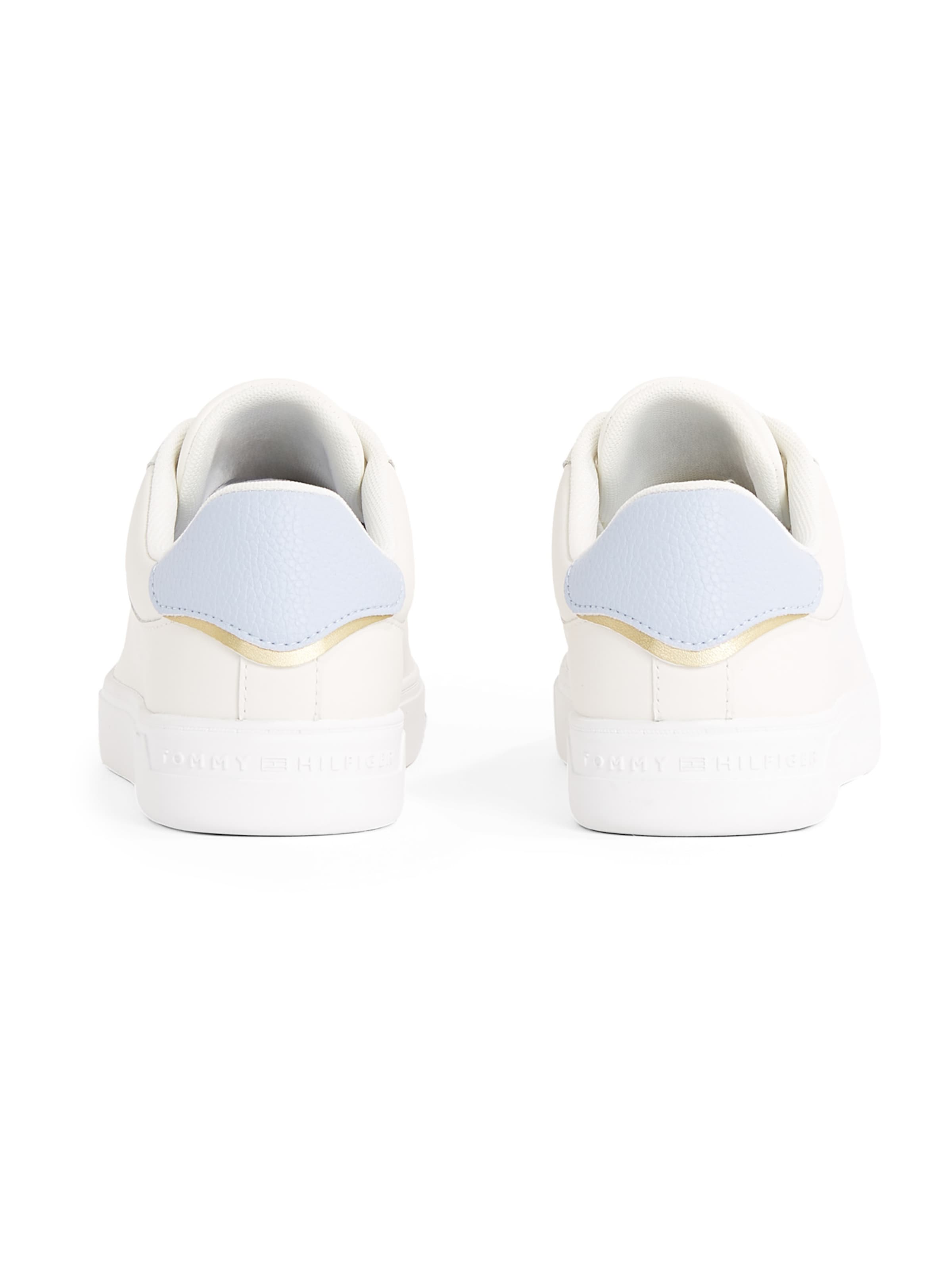 TOMMY HILFIGER Низкие кроссовки 'Essential Court' в Белый