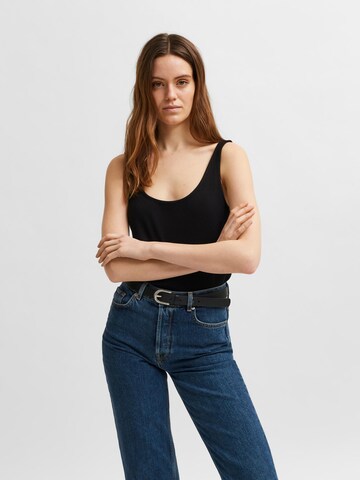 SELECTED FEMME Top 'ANNA' in Black: front