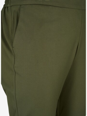 Slimfit Pantaloni 'Jmaddie' de la Zizzi pe verde