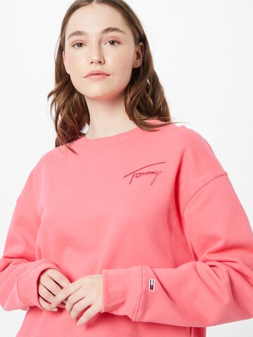 Tommy Jeans Sweatshirt i rosa