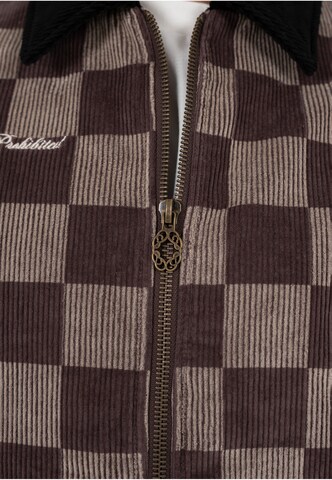 Veste mi-saison Prohibited en marron