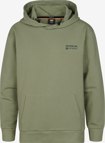 Petrol Industries Sweatshirt in Green: front