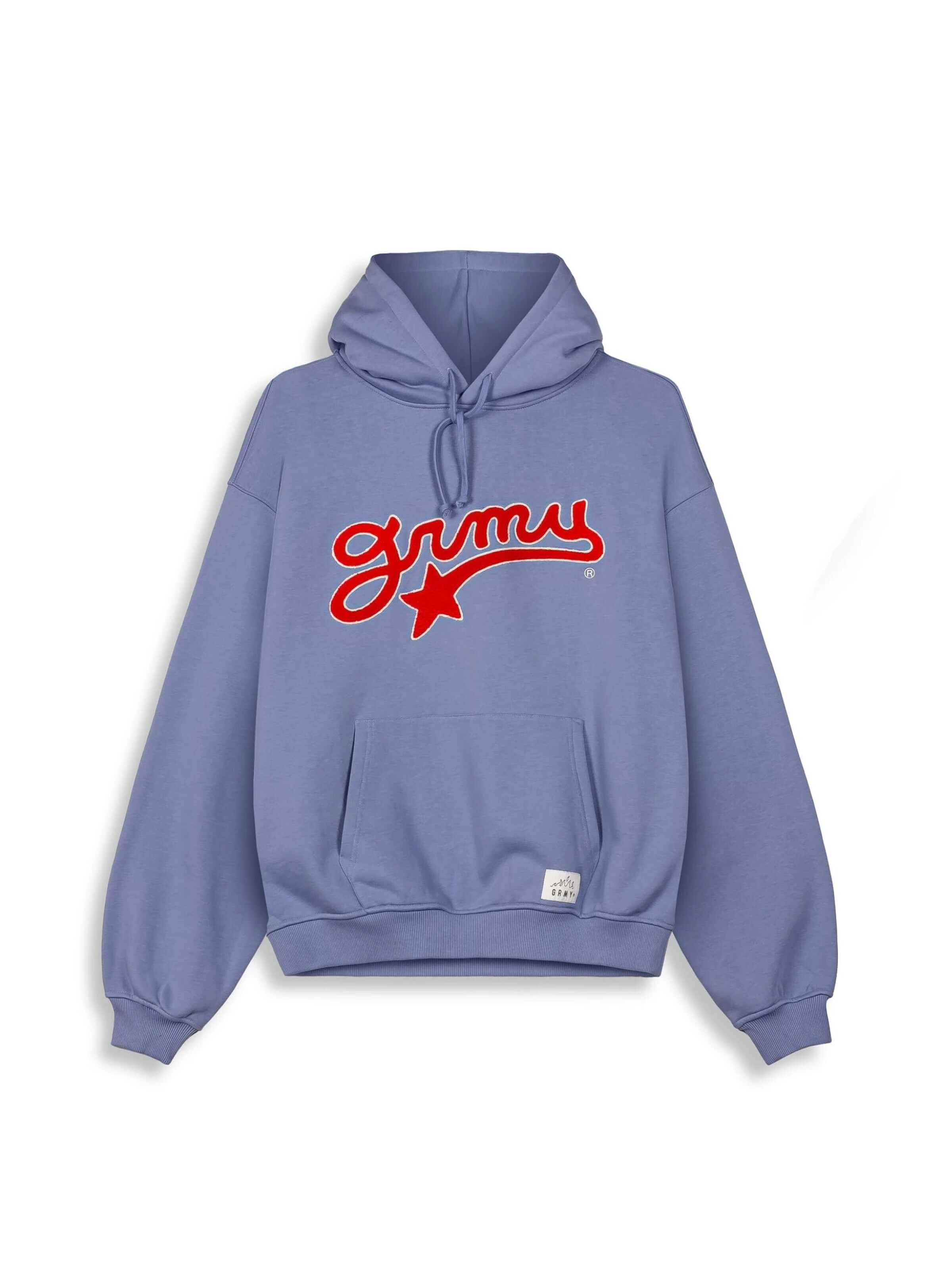 GrimeySweater majica - plava boja: prednji dio