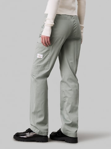 Calvin Klein Jeans Boot cut Cargo Pants in Grey