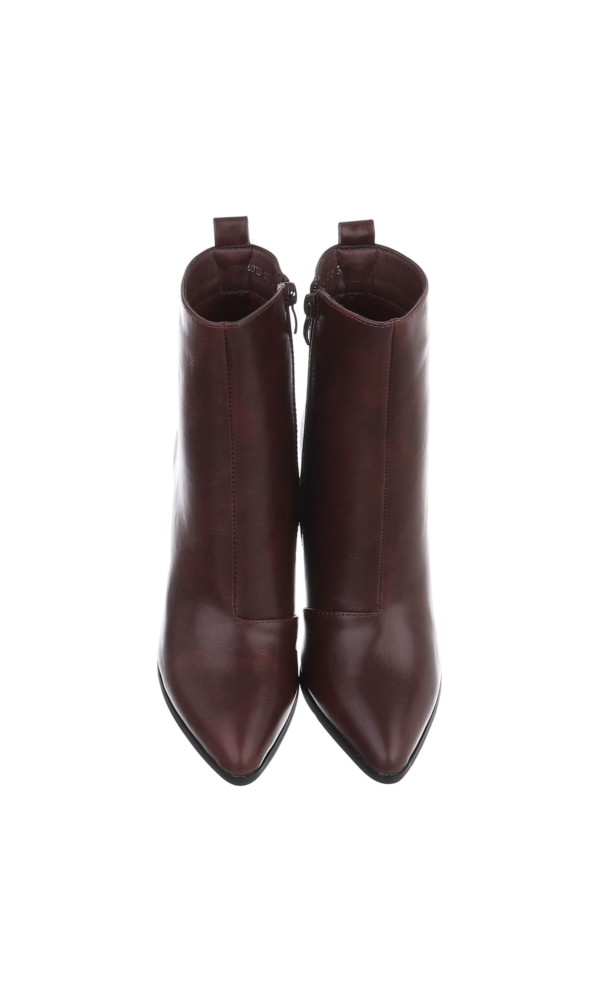 Ital-Design Stiefelette in Rot