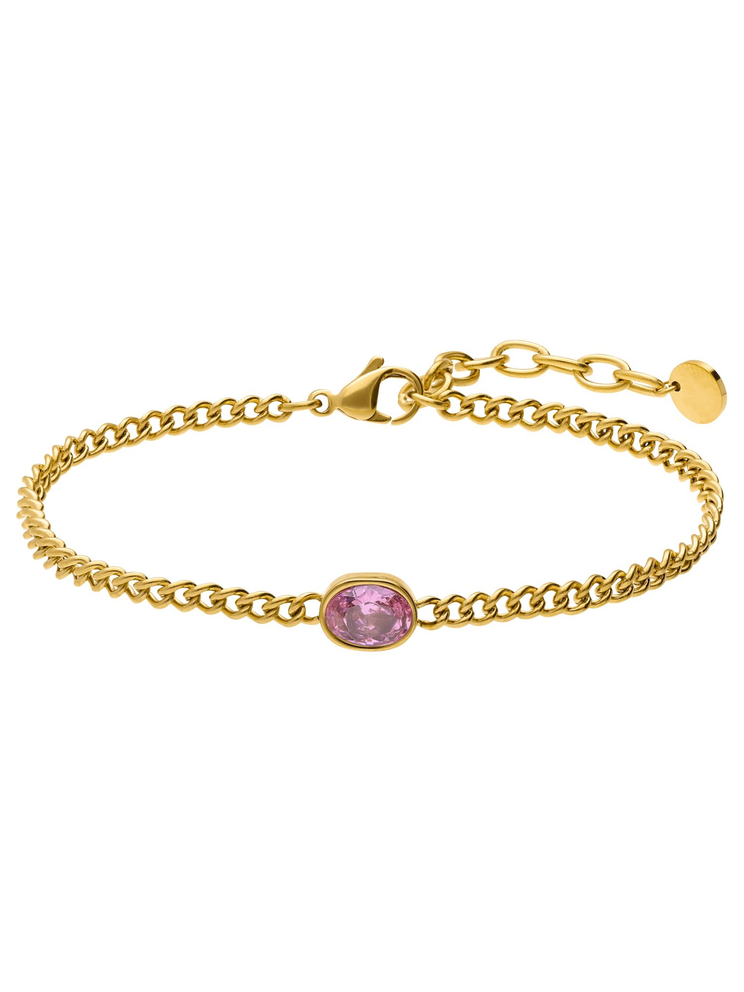 Lucardi Armband in Gold: Vorderseite