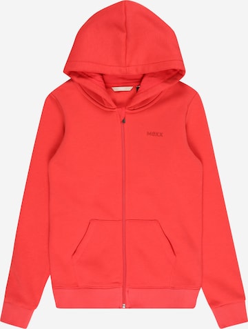 MEXX Zip-Up Hoodie in Red: front