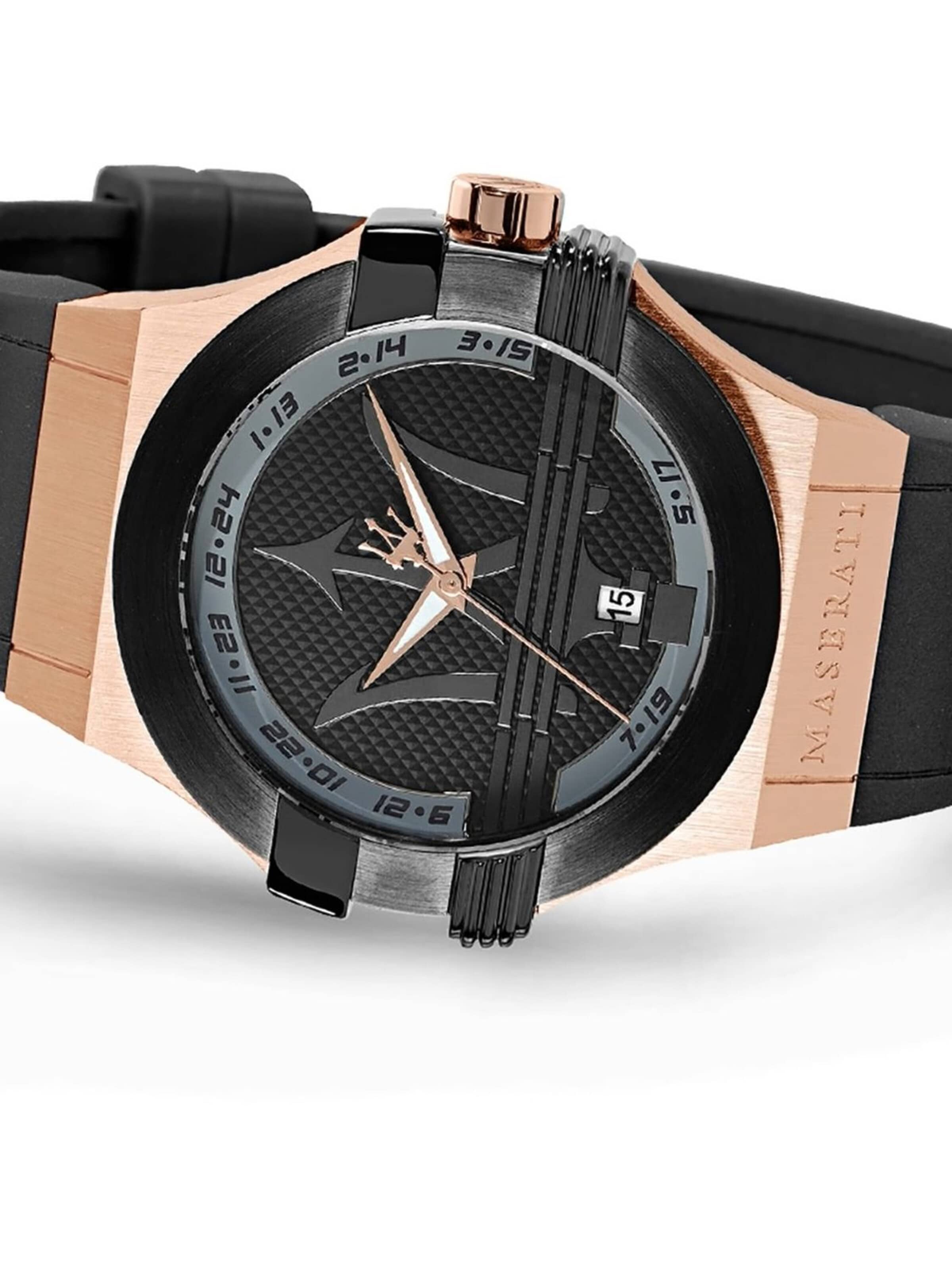Maserati Analoog horloge in Zwart