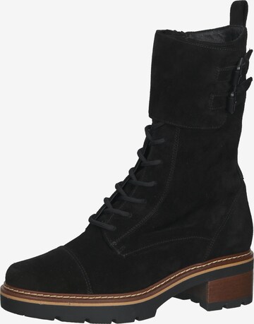 Högl Lace-Up Boots in Black: front