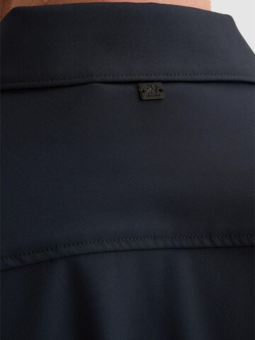 VANGUARD Shirt 'Overshirt with zipper closure and bi-stretch' in Blauw